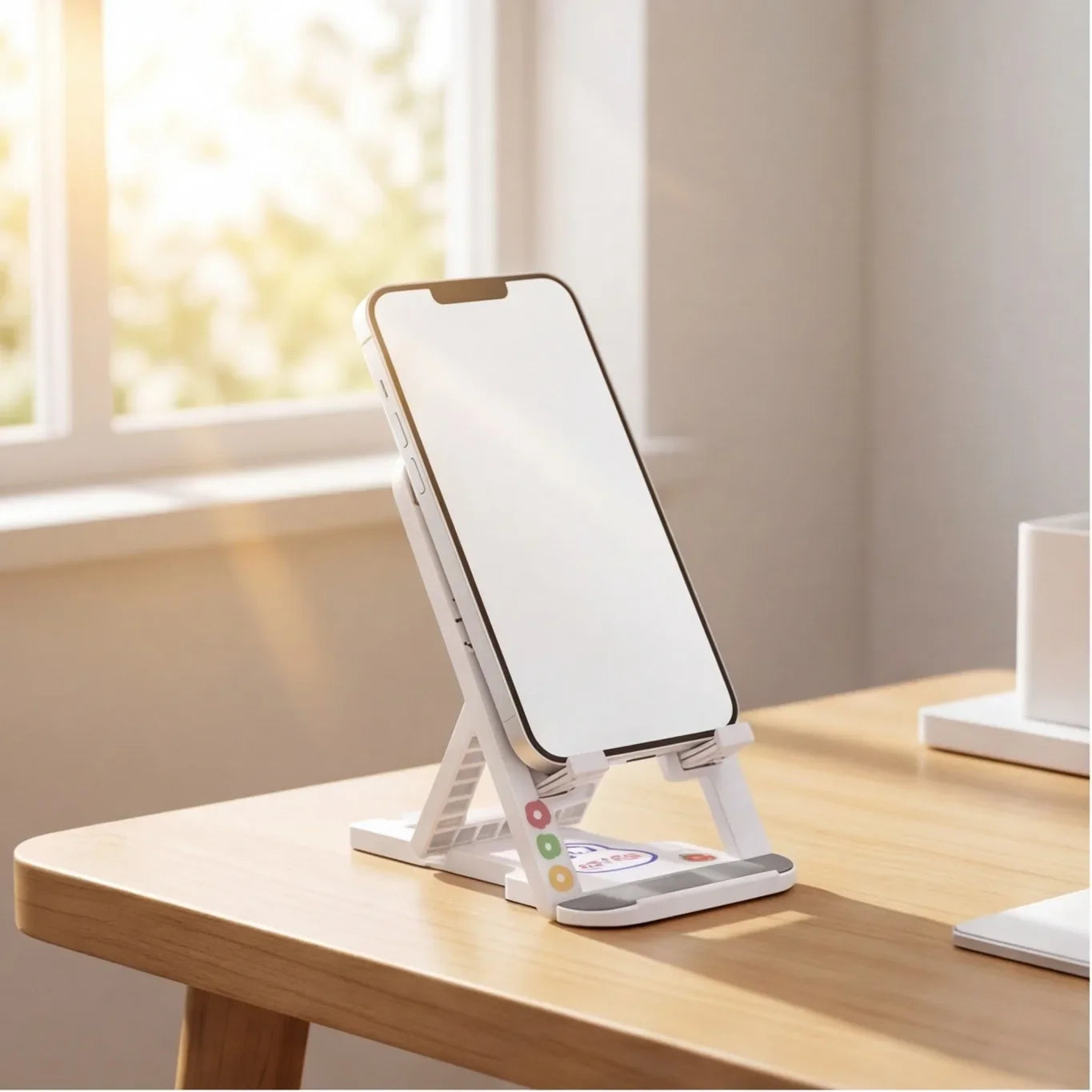 Adjustable Phone Holder – Space-Saving Design