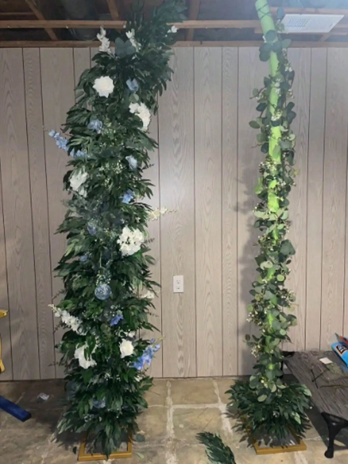 Faux Eucalyptus Climbing Plant