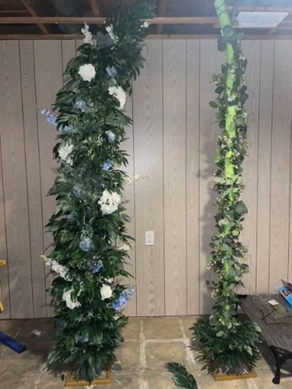 Faux Eucalyptus Climbing Plant