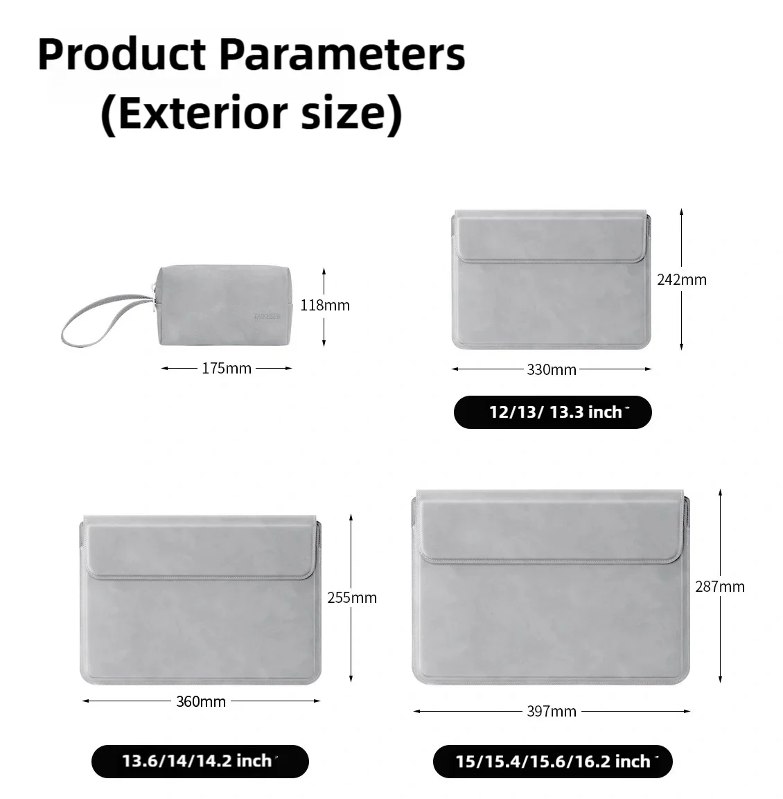 Protective Case for Laptop Sleeve