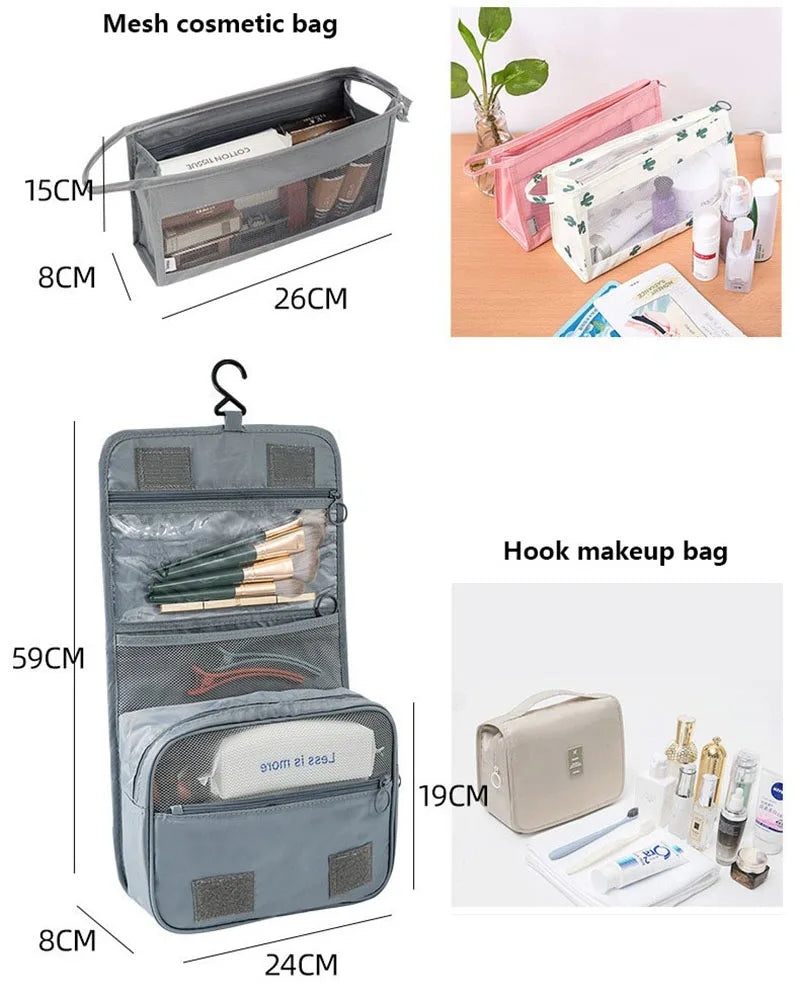 Set of Storage Cubes for Travel Packing