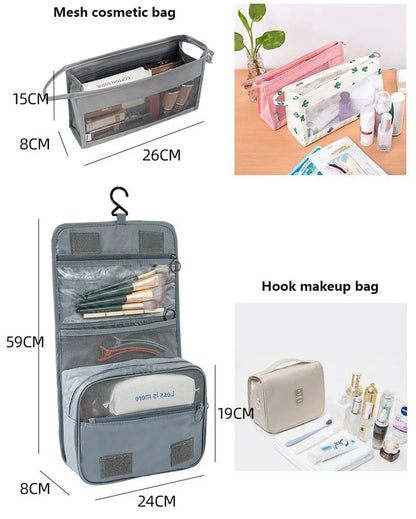 Set of Storage Cubes for Travel Packing