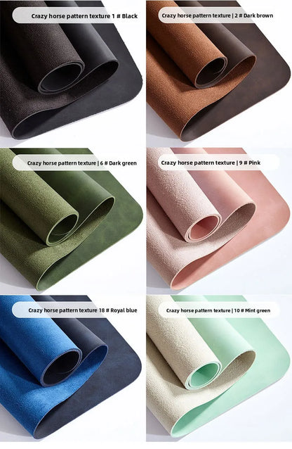 Waterproof PU Desk Mat Set for Stylish Office Spaces