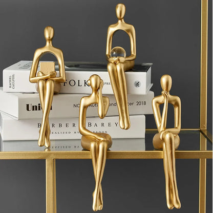 Lustrous Harmony Modern Art Sculptures
