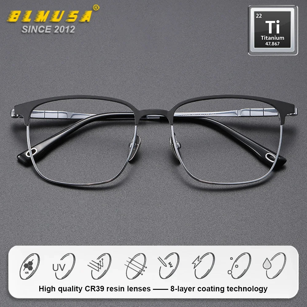 Lightweight Titanium Reading Glasses