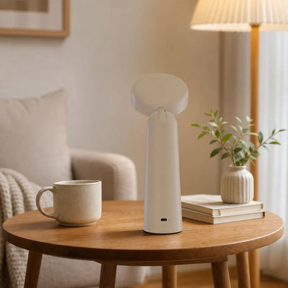 Touch-Controlled Desk Lamp with Round Head