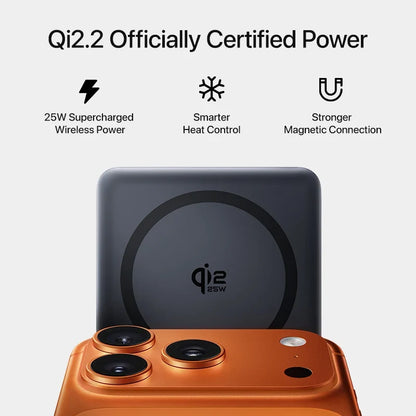 Wireless Power Bank with Magnetic Attachment