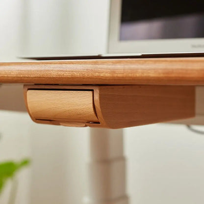 Under-Desk Storage Tray with Adhesive Attachment