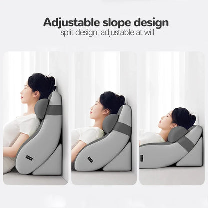 Extra Large Back Support Wedge Pillow with Ergonomic Design