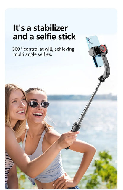 Wireless Gimbal Tripod Stabilizer with Bluetooth Connectivity