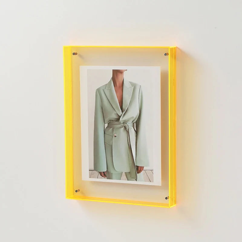 Customizable Acrylic Picture Display Frame