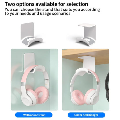Wall-Mounted Holder for Headphones
