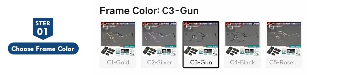 Lightweight Titanium Reading Glasses