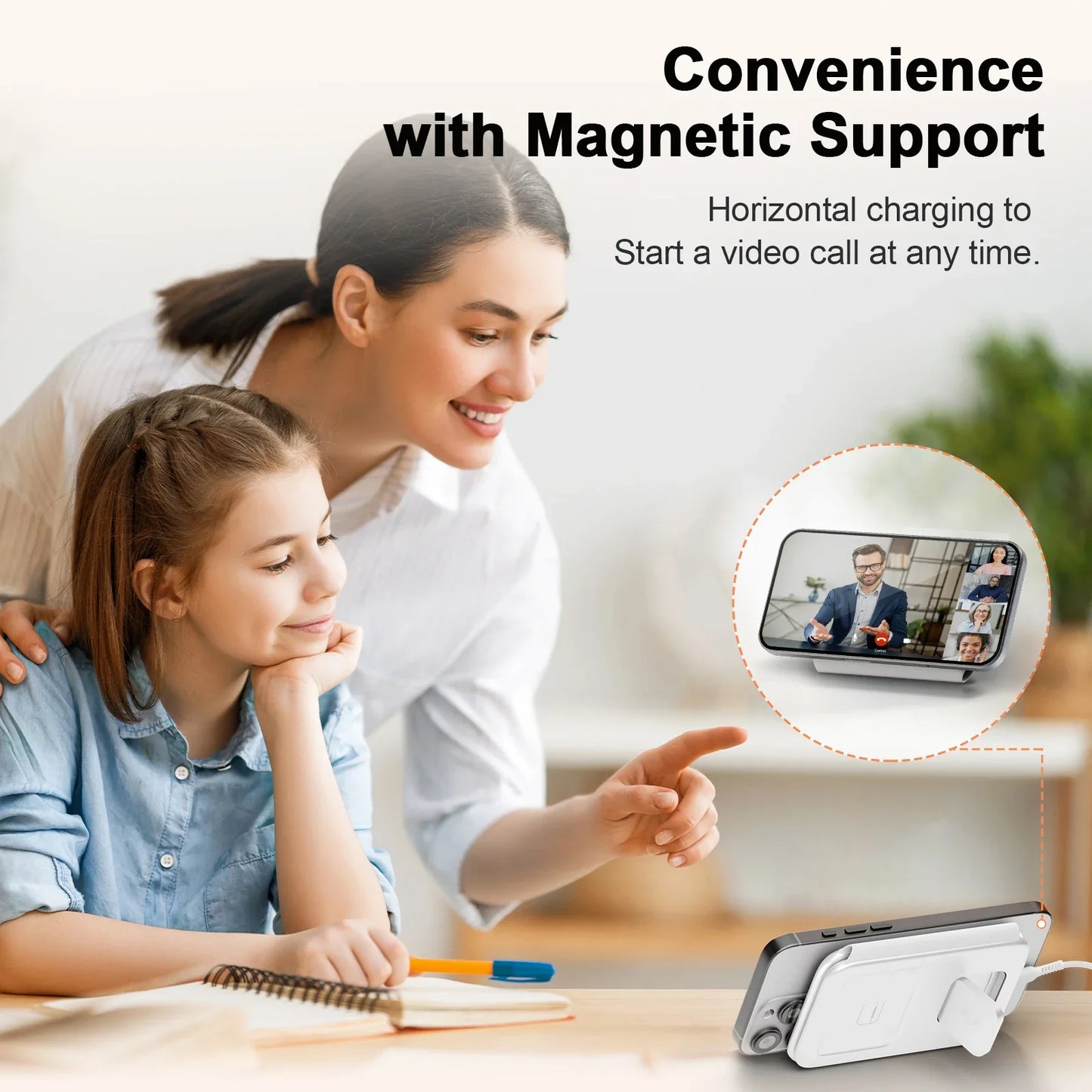 3-in-1 Magnetic Charging Station – Foldable Design