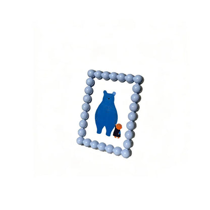 Photo Frame with Round Beads