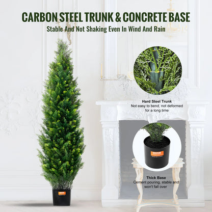 Cedar Faux Topiary Plant