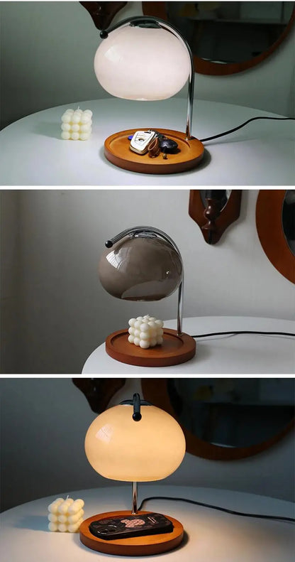 LED Table Lamp with Japanese Design – SakuraGlow Inspired