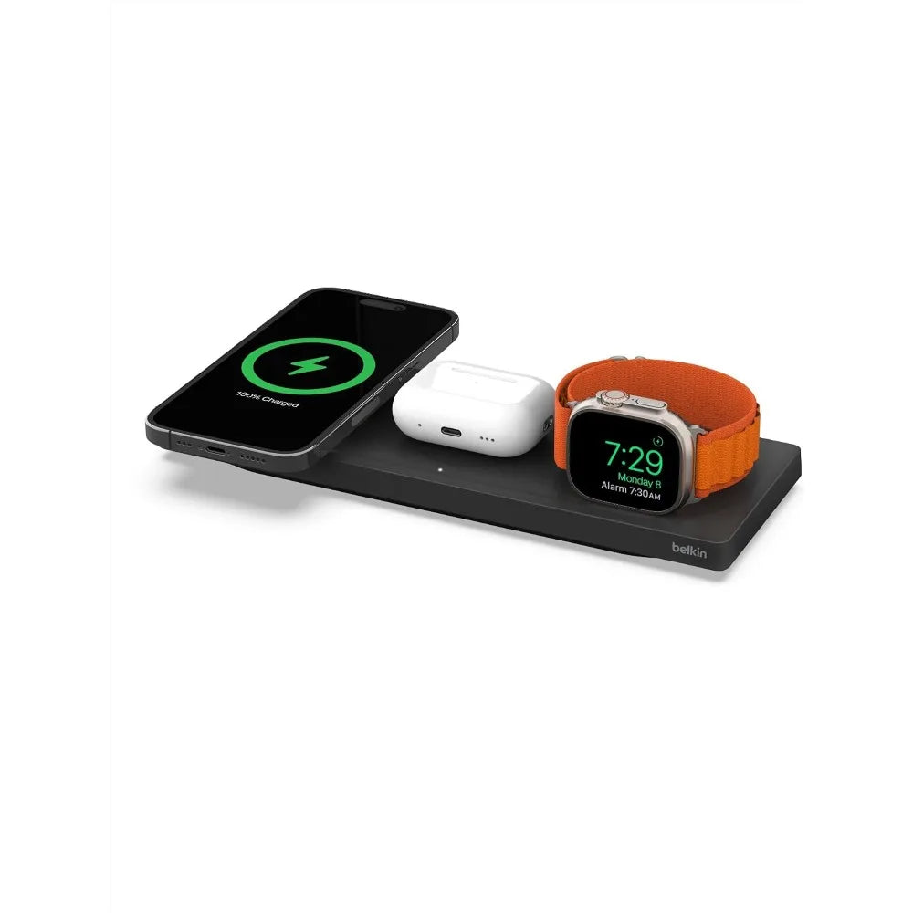 Wireless Charging Dock with 3 Functions – Sleek Design