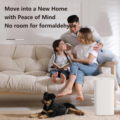 Compact HEPA Air Cleaner for Desktop Use