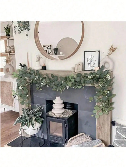 Faux Eucalyptus Climbing Plant