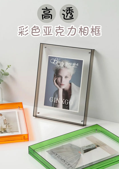 Customizable Acrylic Picture Display Frame