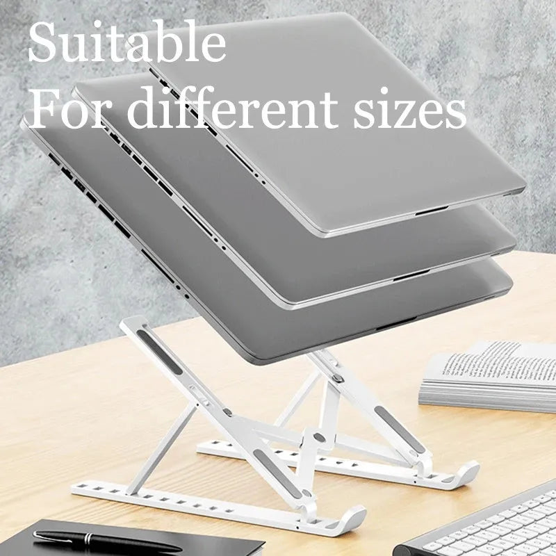 Versatile Stand for Laptops and Tablets with Adjustable Height