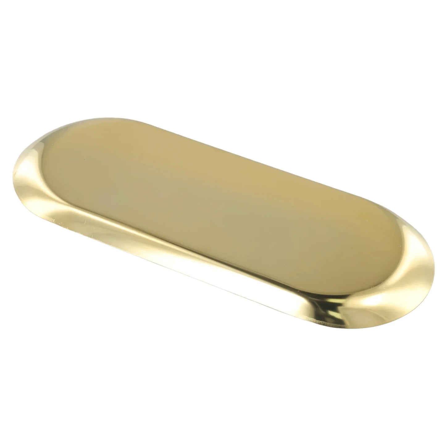 Stainless Steel Tray for Organized Storage in Gold Finish