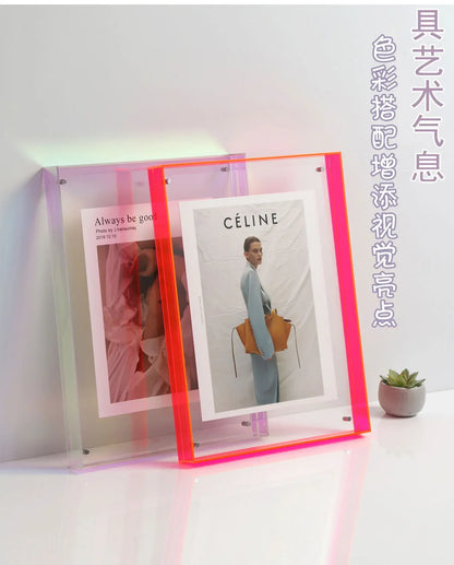 Customizable Acrylic Picture Display Frame