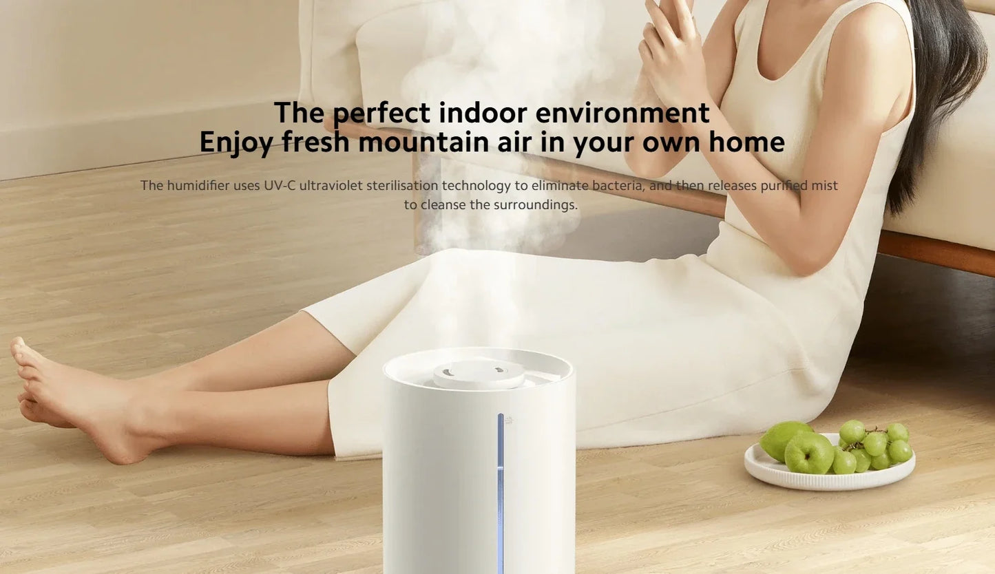 Smart Humidifier with Antibacterial Features