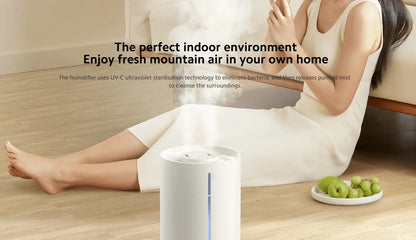 Smart Humidifier with Antibacterial Features