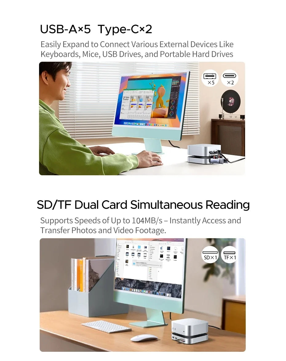 Triple Port Docking Station