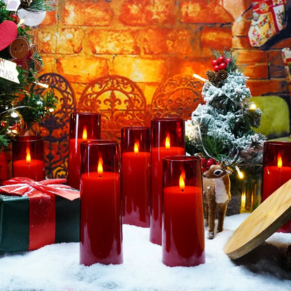 LED Candles with Remote Control - Pack of 5