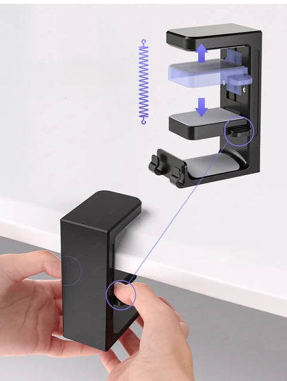 Headphone Stand with Dual Controller Holder