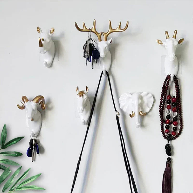 Charming Animal-Themed Wall Hooks for Functional Decor