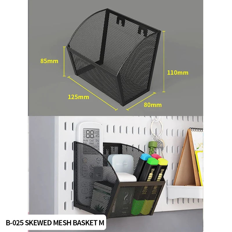 Vertical Pegboard Organizer for Desk Use