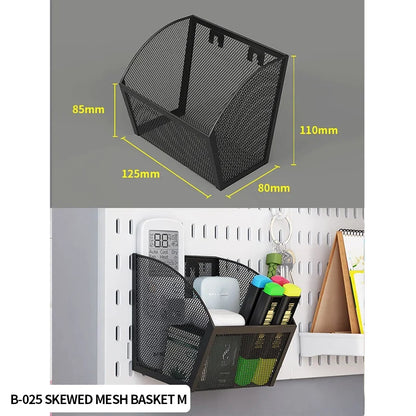 Vertical Pegboard Organizer for Desk Use