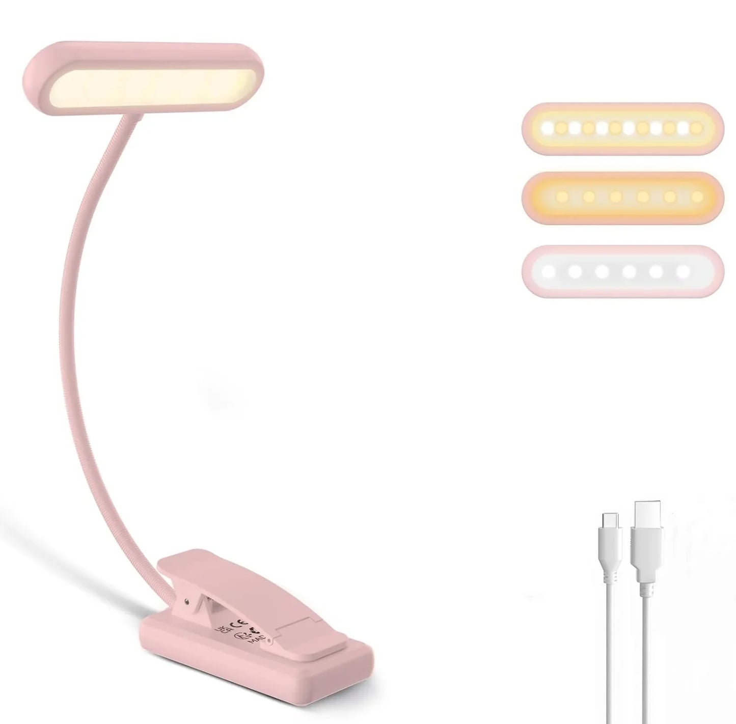 Clip-On LED Reading Lamp – Portable Light Source