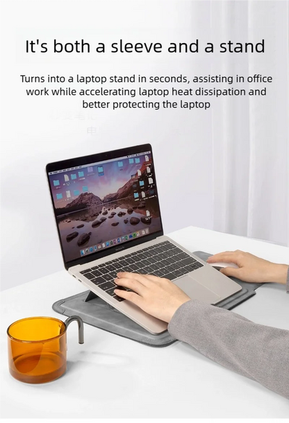 Protective Case for Laptop with Built-in Stand
