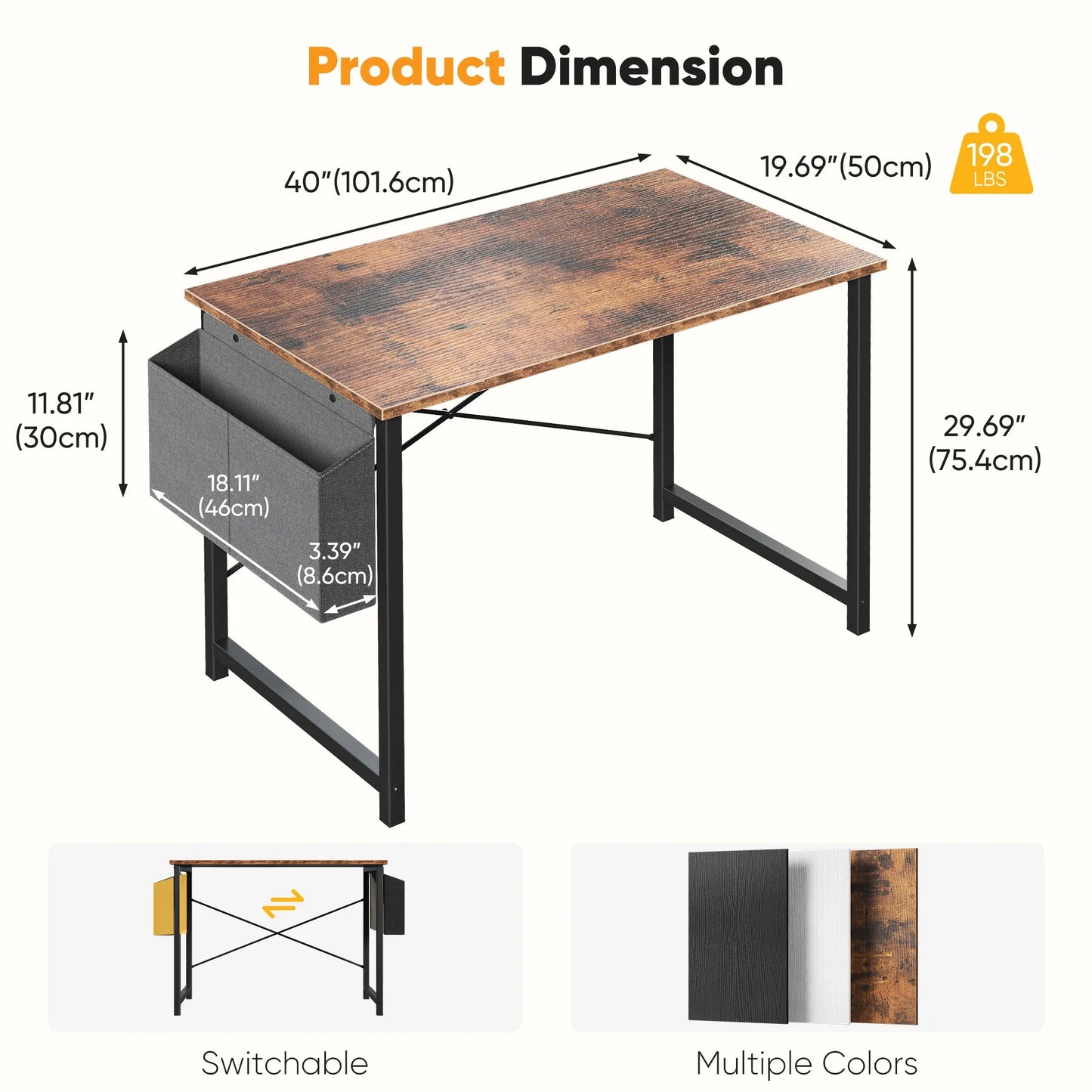 Portable Work Desk for On-the-Go Use