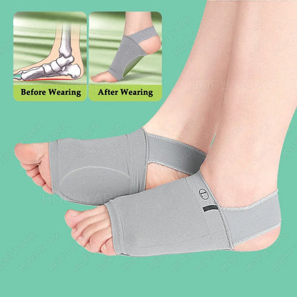 Silicone Insoles for Enhanced Arch Support