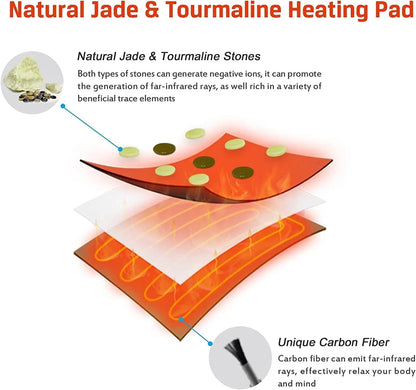 Heating Mat with Jade and Tourmaline