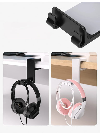 Headphone Stand with Dual Controller Holder