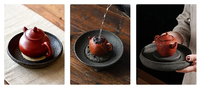 Basalt Coaster – Handcrafted Stone Drink Coaster