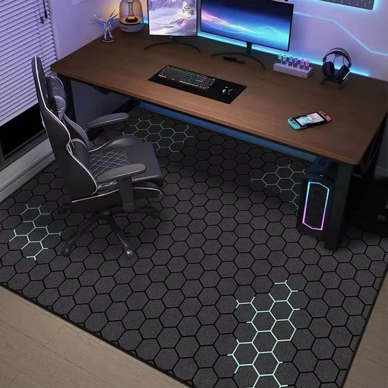 Area Rug for Gaming and Study Environments