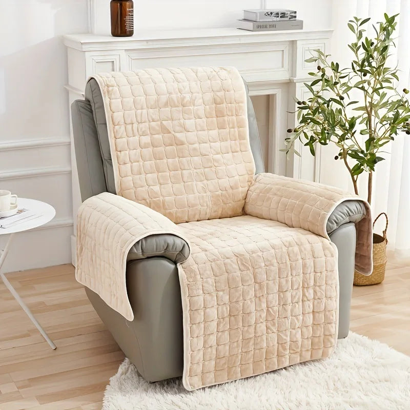 Soft Touch Recliner Shield with Handy Side Pockets