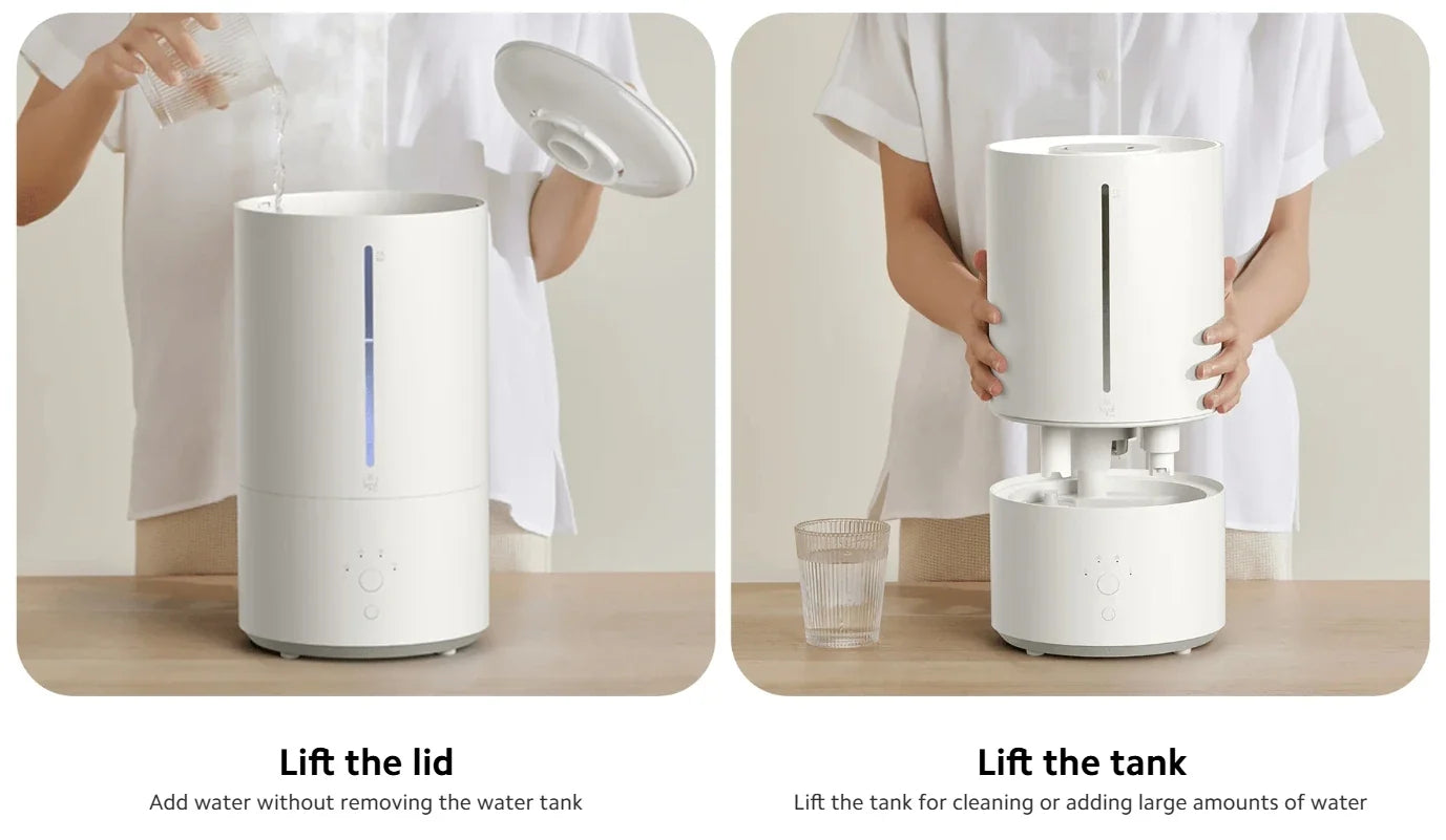Smart Humidifier with Antibacterial Features