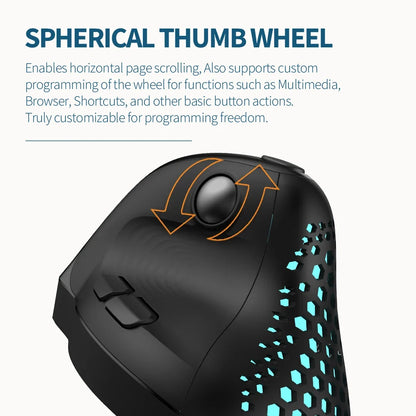 Vertical Ergonomic Mouse M618XSD - Comfort Design