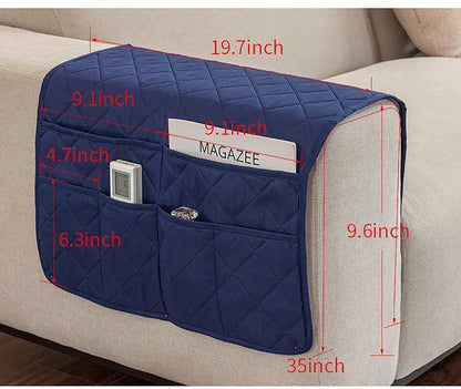 Sofa Armrest Storage Bag