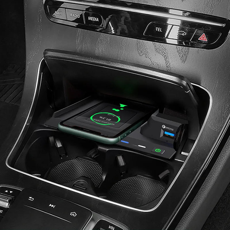 Vehicle Charging Station with USB Connectivity