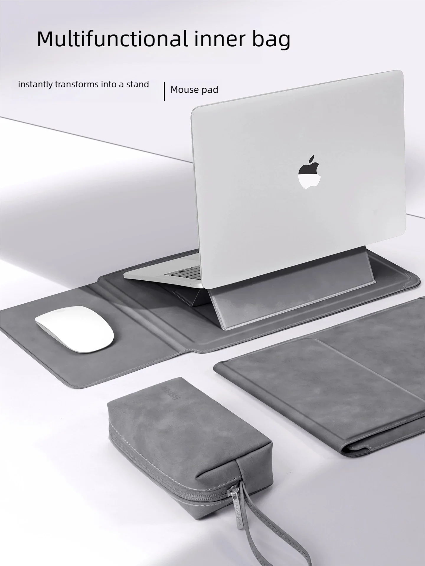 Protective Case for Laptop with Built-in Stand